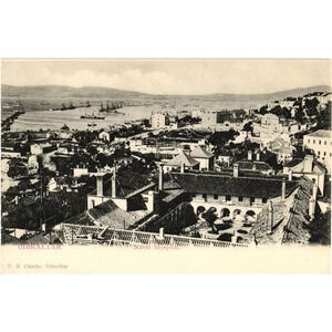 Gibraltar Naval Hospital V.B. Combo, Gibraltar Postcard